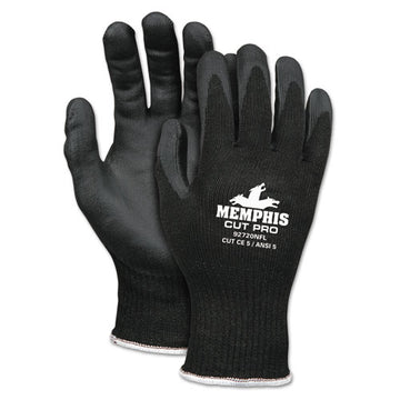 MCR™ Safety Cut Pro 92720nf Gloves, Large, Black, Hppe-nitrile Foam freeshipping - TVN Wholesale